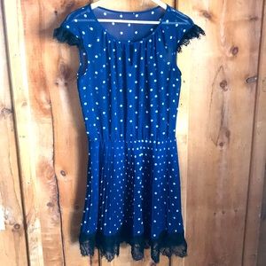 summer polka dot dress
